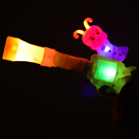 [促销]儿童卡通小猪糖宝投影电动声光音乐枪光头强熊大斧头卡通玩具枪