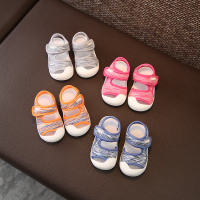 [促销]夏季时防滑新款儿童学步鞋软底镂空棉布宝宝凉鞋男童女宝宝婴儿鞋