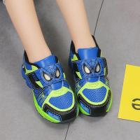 [促销][捣蛋猴]新款蜘蛛侠童鞋男童春秋透气弹簧底小孩男孩儿童运动鞋