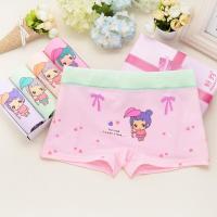 [促销]4条装男女童平角裤儿童内裤小孩短裤女宝宝打底裤小女孩四角裤头