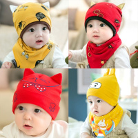 [促销]春秋男童女童宝宝儿帽子秋冬婴儿帽子冬季0-1岁可爱韩版2秋季