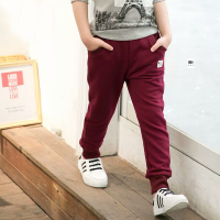 [促销]男童裤子 儿童休闲裤 男童加绒秋冬款加厚 新款男女童运动裤长裤