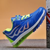 [促销]ABC男童运动鞋休闲透气2018新款中大童冬季透气皮面儿童跑步鞋潮