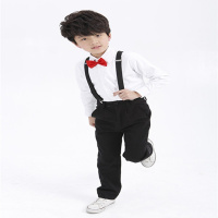 [促销]儿童衬衫童装新款衬衫女童男童棉白衬衫长袖纯白色衬衣男孩儿童衬