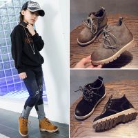 [促销]2018春秋新款童鞋儿童马丁靴防滑男童靴子中大童女童短靴学生靴子