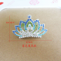 [促销]儿童额头链套装舞蹈演出皇冠饰品小女孩眉心坠女童公主链饰头饰