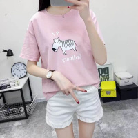 [促销]童装女童装男纯棉T恤3-8岁童装夏装童装女夏装上衣大童女装大童男