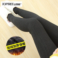 [促销]女童裤加绒加厚打底裤儿童裤子女宝宝秋冬小脚裤棉裤外穿保暖裤