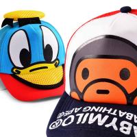 [促销]儿童鸭舌帽春秋潮男童棒球帽女童帽子宝宝遮阳网帽夏季男女孩薄款