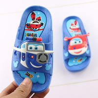 [促销]儿童凉拖鞋超级飞侠卡通可爱软底防滑居家男女童宝宝软底洗澡拖鞋
