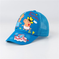 [促销]儿童帽子夏季儿童网眼帽鸭舌帽儿童遮阳帽男女童帽宝宝帽子2-8岁