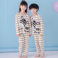 [促销]春秋季儿童睡衣长袖空服男童女童可爱家居服卡通中大童宝宝童装