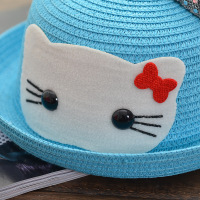 [促销]儿童帽遮阳帽子夏天小孩太阳帽宝宝防晒凉帽沙滩盆帽婴儿潮帽