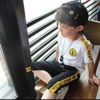 [促销]儿童夏季短袖套装3男童4男装5小孩6中小童装7衣服8男孩9夏装10岁