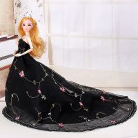 [促销]洋芭比娃娃套装大礼盒公主女孩儿童玩具婚纱布生日过家家公仔