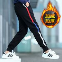 [促销]男童加绒裤子儿童加厚运动裤秋冬新款韩版宽松舒适卫裤男孩休闲裤