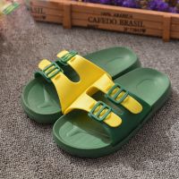 [促销]可节防滑儿童拖鞋夏可爱果冻色中大童凉拖鞋男女童学生居家浴室