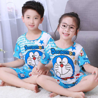 [促销]短袖儿童睡衣小孩睡衣男女童睡衣家居服薄款男女孩睡衣童装空服