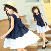 [促销][起球色包退换]女童背心裙夏装新款连衣裙中大童无袖公主裙