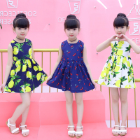 [促销][纯棉面料亏本清仓]女童夏装连衣裙夏季新款裙子儿童宝宝公主裙