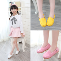 [促销]童鞋儿童皮鞋春秋男童豆豆鞋女童休闲鞋亲子鞋21-38码伊莱