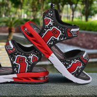 [促销][低价冲量]男童凉鞋2018夏季新款露趾软底儿童鞋子男孩鞋中大童