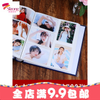 麂皮绒7寸相册大本插页式家庭影集情侣6寸照片宝宝纪念册七寸相簿