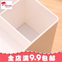 创意时尚笔筒多功能学生桌面摆件收纳盒可爱简约小清新韩国风办公复古个性儿童大容量