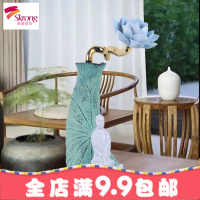 新中式禅意佛像摆件创意个性现代简约家居客厅电视柜软装饰品摆设