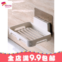 卫生间香皂盒创意沥水肥皂盒吸盘壁挂式肥皂架免打孔肥皂架皂托