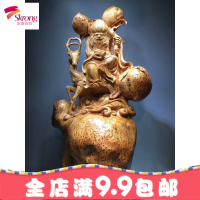 包邮太行崖柏刻根木工艺品观音寿星达摩家居装饰品客厅摆件