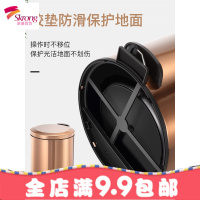 欧式不锈钢垃圾桶家用客厅厨房卧室有盖厕所卫生间脚踏式垃圾桶