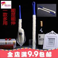 醒酒器刷子酒壶红酒葡萄酒清洁专用酒具酒杯酒架瓶刷