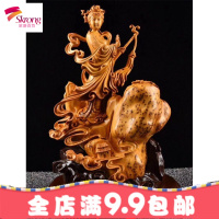 太行崖柏根木摆件陈化瘤疤料观音关公山水花鸟人物客厅工艺品