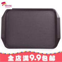 防滑密胺托盘欧式肯德基快餐盘酒店餐具塑料长方形托盘商用水果盘