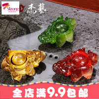 变色茶宠摆件精品创意貔貅喷水饰品茶玩功夫茶具茶道茶盘配件可养
