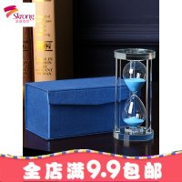 水晶沙漏计时器60分钟时间儿童创意摆件小家居装饰品客厅酒柜