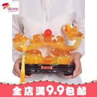 玉如意摆件家居客厅酒柜电视柜装饰品工艺品招财摆设乔迁新居礼品