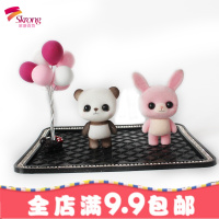 汽车装饰高档可爱创意个性车内小饰品车载用品女 中控台摆件摆饰