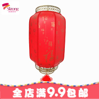 羊皮灯笼灯红灯笼阳台户外春节装饰新年大红中国风宫灯仿古中式