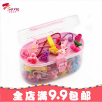 韩版儿童夹女饰品女孩圈公主扎头绳宝宝小卡子不伤橡皮筋