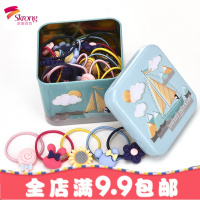 胶圈橡皮筋头饰绳女孩儿童饰韩式公主头花头绳圈宝宝饰品