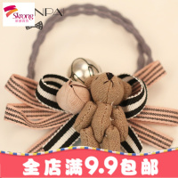 皮筋绳头饰儿童扎头橡皮筋韩国版饰不伤女童皮套头绳圈