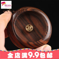 越南乌纹木香钵迷你小香插沉香线香炉香薰炉摆件室内木质香座摆件