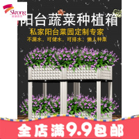 阳台蔬菜种植箱 家庭菜园花盆 特大加深长方形组合 阳台种菜箱