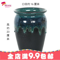 多肉花盆透气粗陶多肉植物老桩紫砂兰花陶瓷特大号陶罐法师花盆器