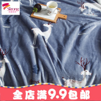 双层毛毯被子冬季羊羔绒加厚保暖珊瑚绒毯子法兰绒女垫床单人冬用