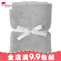 高级法兰绒办公室女盖腿膝盖毯单人午睡毯学生小毯子礼品小毛毯冬