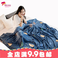 法兰绒毛毯加厚床单冬季单人学生宿舍垫床午睡毯珊瑚绒小毯子批
