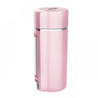 迷你豆浆机家用小型全自动免煮便携式破壁机免过滤加热一单1-2人 樱花粉樱花粉